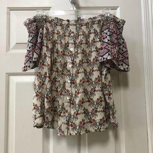 Cute off the shoulder top